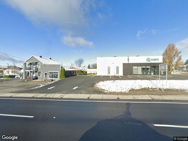 Street view for SQDC Thetford Mines, 4065, boul. Frontenac Ouest, Thetford Mines QC