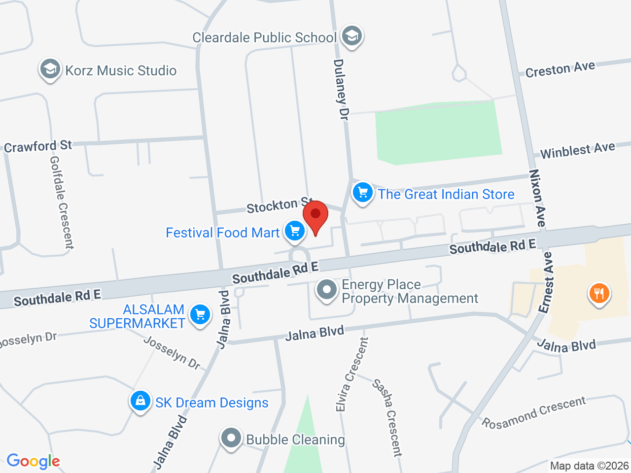 Street map for Famous Flower Cannabis Co., 458 Southdale Rd E, London ON
