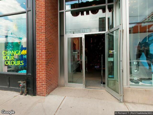 Street view for Cookies Toronto, 278A Queen St W, Toronto ON