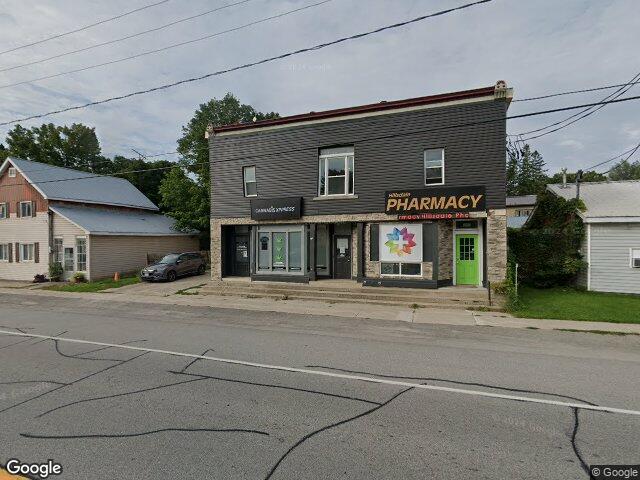 Street view for Cannabis Xpress, 4570 Penetanguishene Road, Hillsdale ON