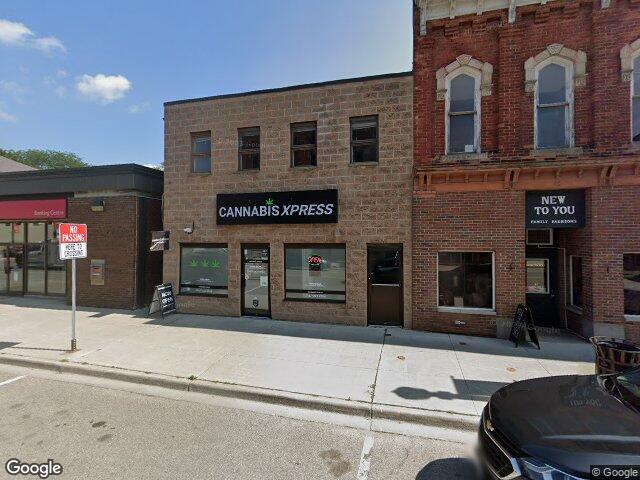 Street view for Cannabis Xpress, 39 Main St E, Ridgetown ON