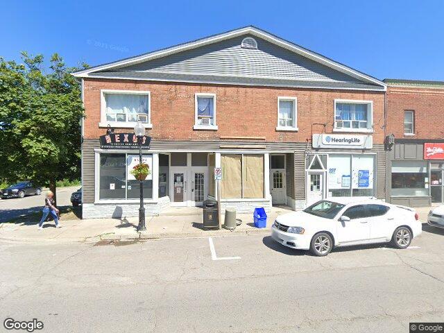 Street view for Sessions Cannabis, 261 Queen St., Port Perry ON