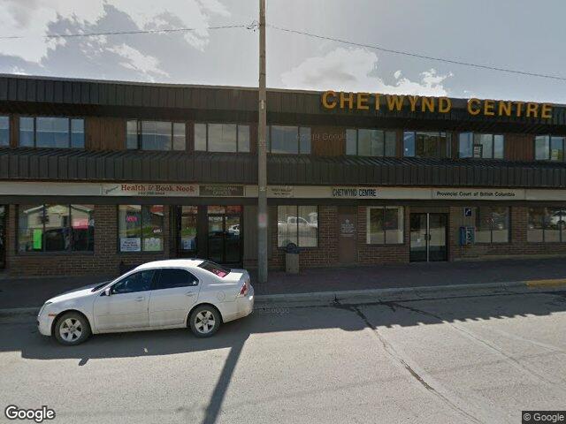 Street view for The Flower Shop Cannabis Chetwynd, 5021 49th Ave NW #9, Chetwynd BC