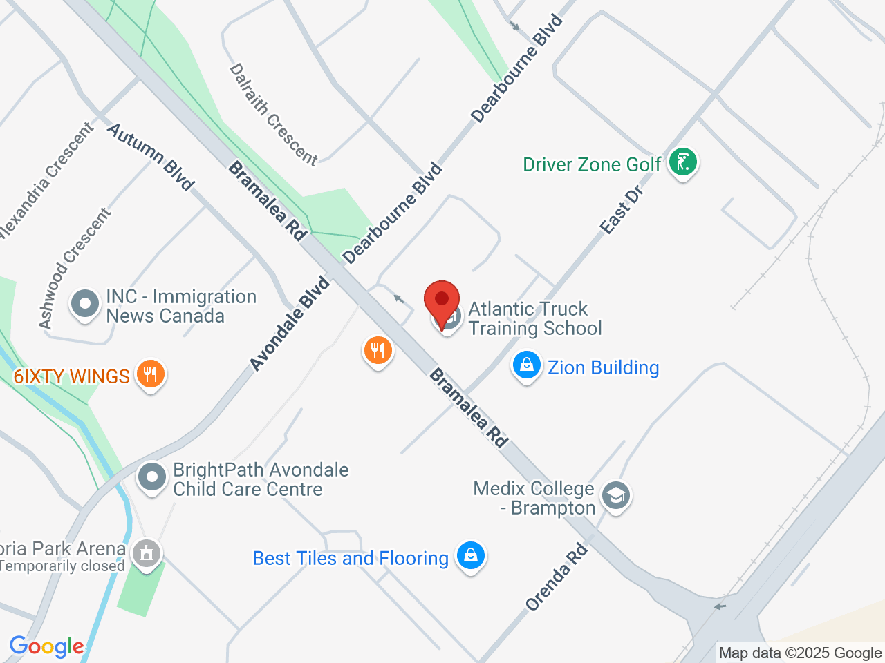 Street map for Bodega Boyz, 69 Bramalea Rd Suite 3, Brampton ON