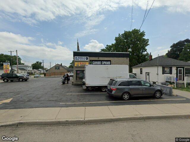 Street view for Cannabis Cupboard, 410 Upper Sherman Ave, Hamilton ON