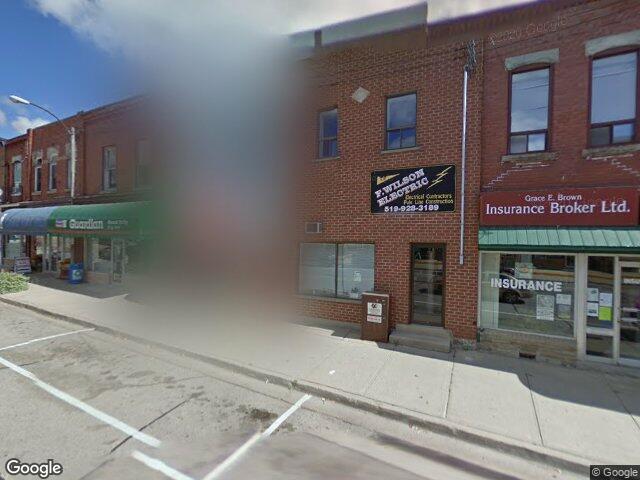 Street view for Cannabis Stop Inc, 25 Main St S, Grand Valley ON