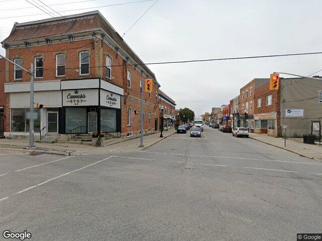Street view for Cannabis Stop Inc, 2 Toronto St S, Markdale ON