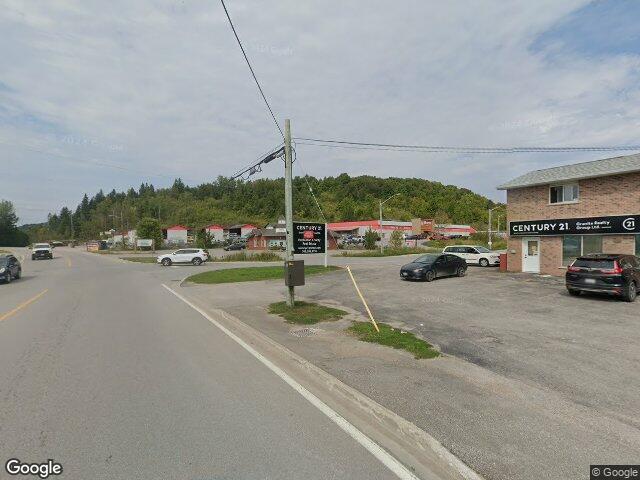 Street view for Eighth Cannabis, 10 Bobcaygeon Rd, Minden ON