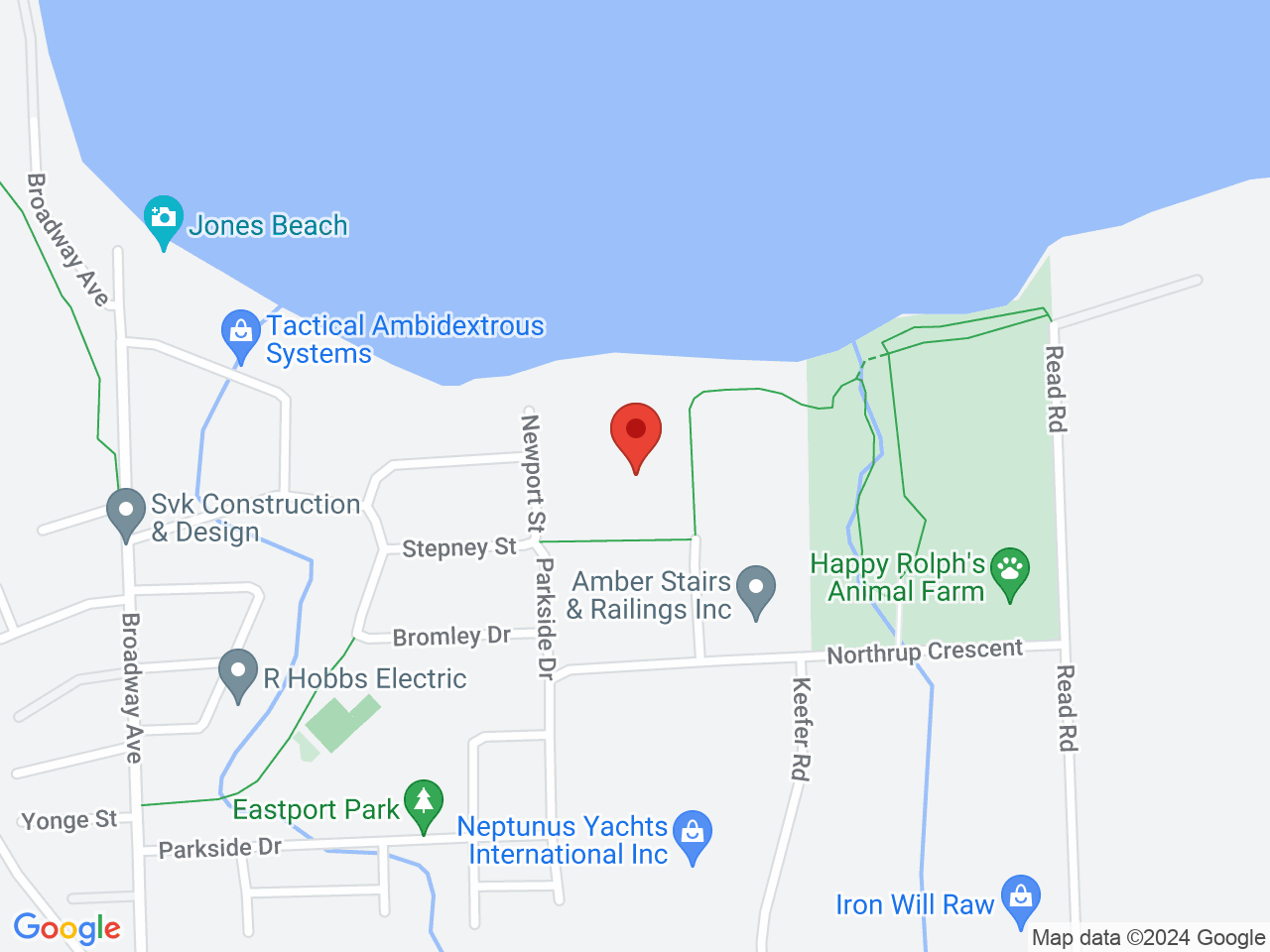 Street map for F1Ne Cannabis, 5 Peacock Bay, St Catharines ON