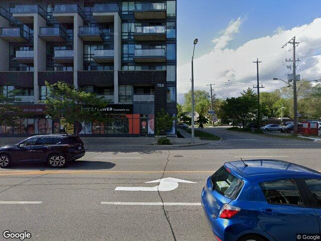 Street view for Fire & Flower Cannabis Co., 764 The Queensway, Etobicoke ON