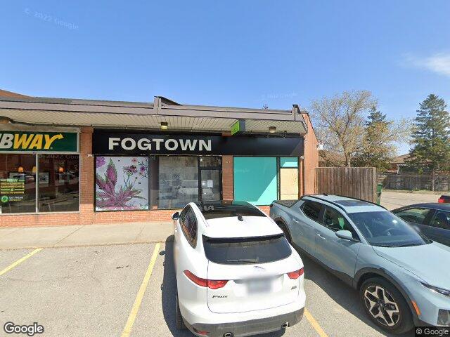 Street view for Fogtown Flower Shop, 1529 Steeles Ave E, North York ON