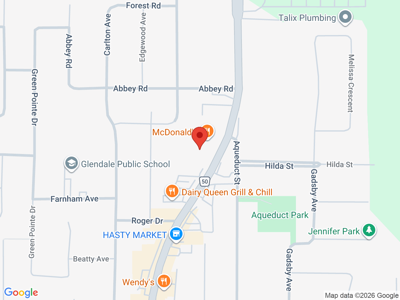 Street map for Garden City Cannabis Co, 623 Niagara St, Welland ON