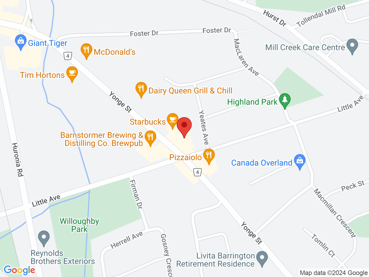Street map for Graffiti Cannabis Co., 393 Yonge St #2, Barrie ON