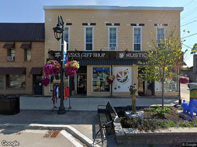 Street view for Rustic Cannabis, 44 Colborne St, Fenelon Falls ON