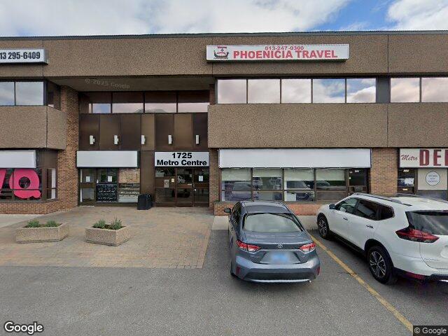 Street view for Paradise Cannabis, 1727 St. Laurent Blvd, Ottawa ON