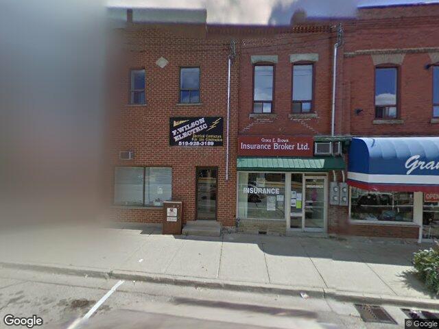 Street view for Hempire House, 27 Main St S, Grand Valley ON