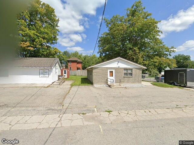 Street view for High Hopes Cannabis, 53 Montreal St, Mitchell ON