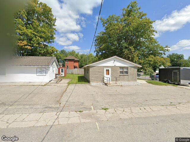 Street view for High Hopes Cannabis, 53 Montreal St, Mitchell ON