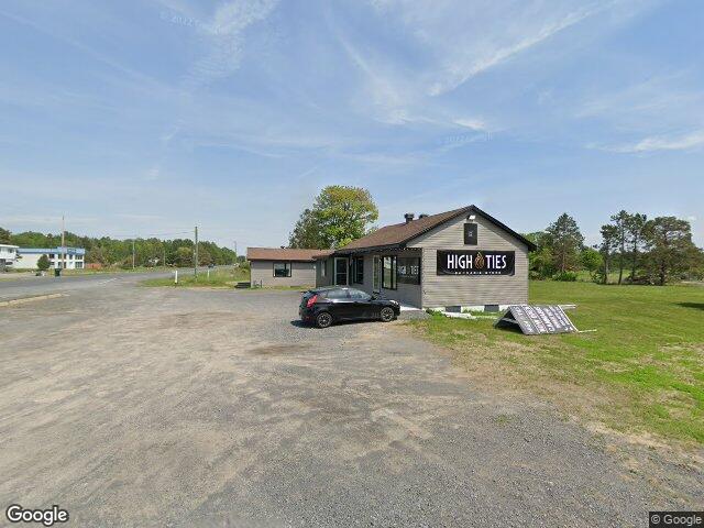 Street view for High Ties Cannabis Store, 5787 County Rd 17, Plantagenet ON