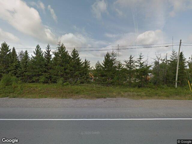 Street view for Highlife Cannabis, 5085 Old Hwy 69, Hanmer ON