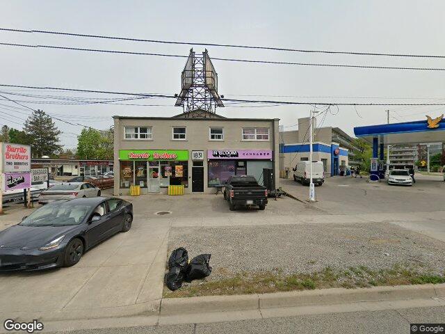 Street view for In Bloom Cannabis, 1831 Main St W, Hamilton ON