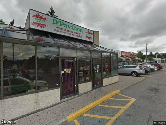 Street view for Green Line Cannabis, 3300 Lawrence Ave E Suite 4, Scarborough ON