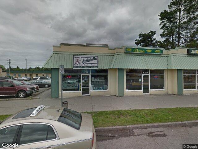 Street view for BD Cannabis (Deviant Fibres), 4746 Lakelse Ave #102, Terrace BC