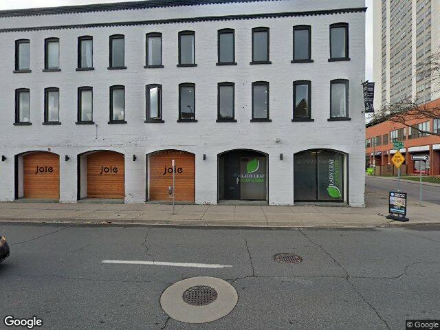 Street view for Lady Leaf Cannabis, 372 King St E, Hamilton ON