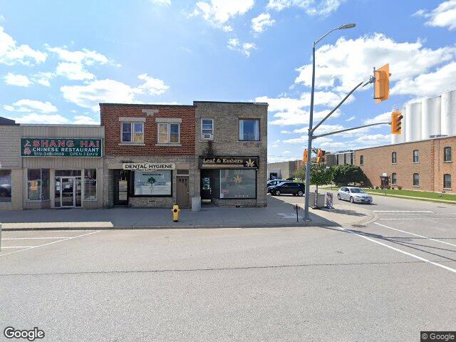 Street view for Leaf & Embers, 24 Ontario Rd, Mitchell ON