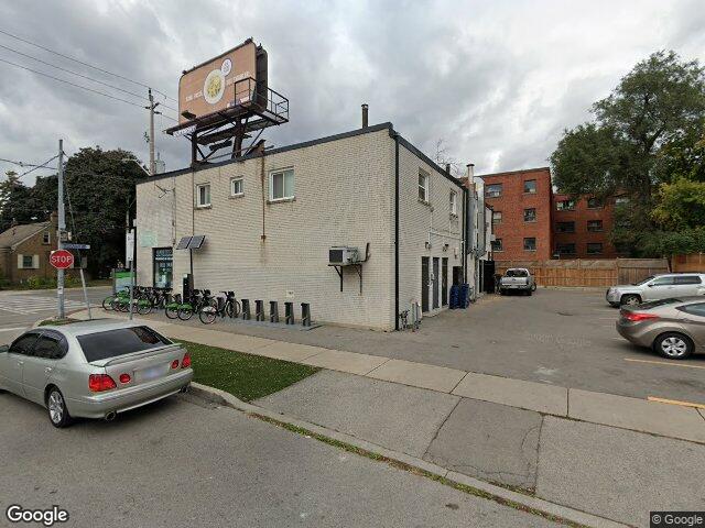 Street view for Mirage Cannabis, 1229 Broadview Ave, Toronto ON