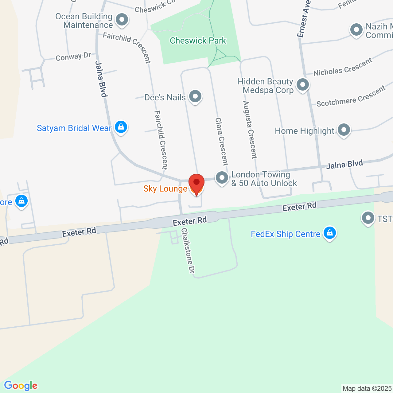 Street map for LIT Cannabis, 1440 Jalna Blvd Unit 4, London ON