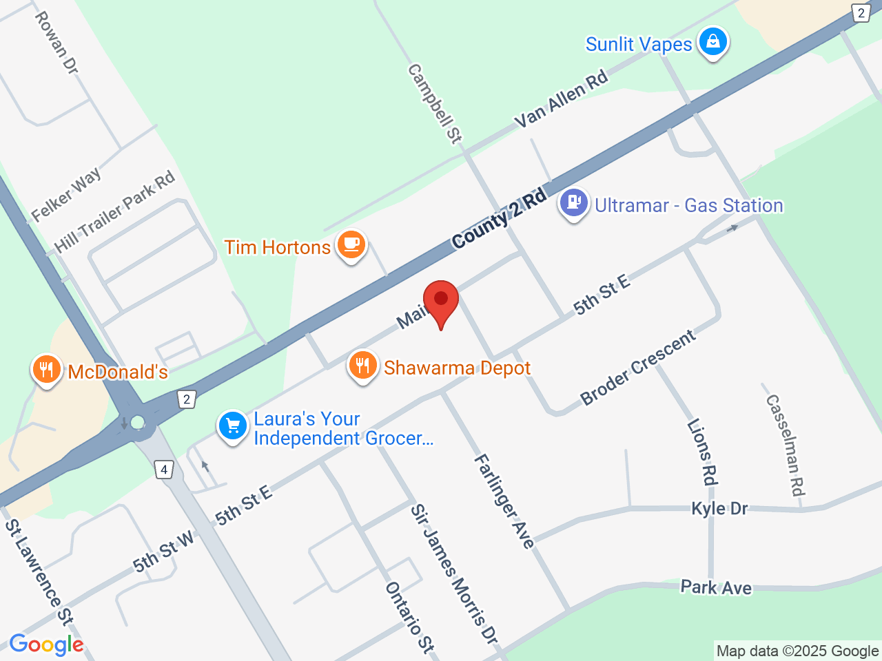 Street map for Morrisburg Cannabis, 137 Main St, Morrisburg ON