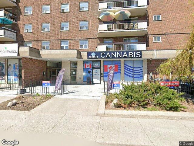 Street view for Paradise Cannabis - Odyssey, 22 Tisdale St S, Hamilton ON