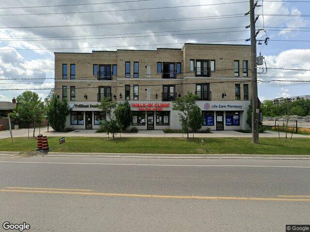 Street view for Piffingtons Cannabis Co, 100 Bronte St S, Milton ON