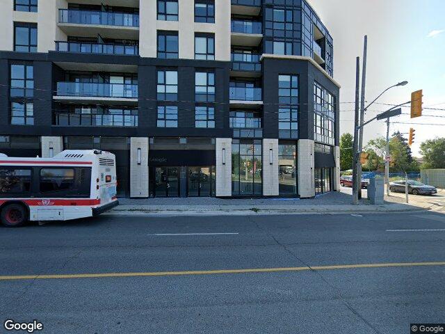 Street view for Sensations Cannabis, 1391 O'Connor Dr, Toronto ON