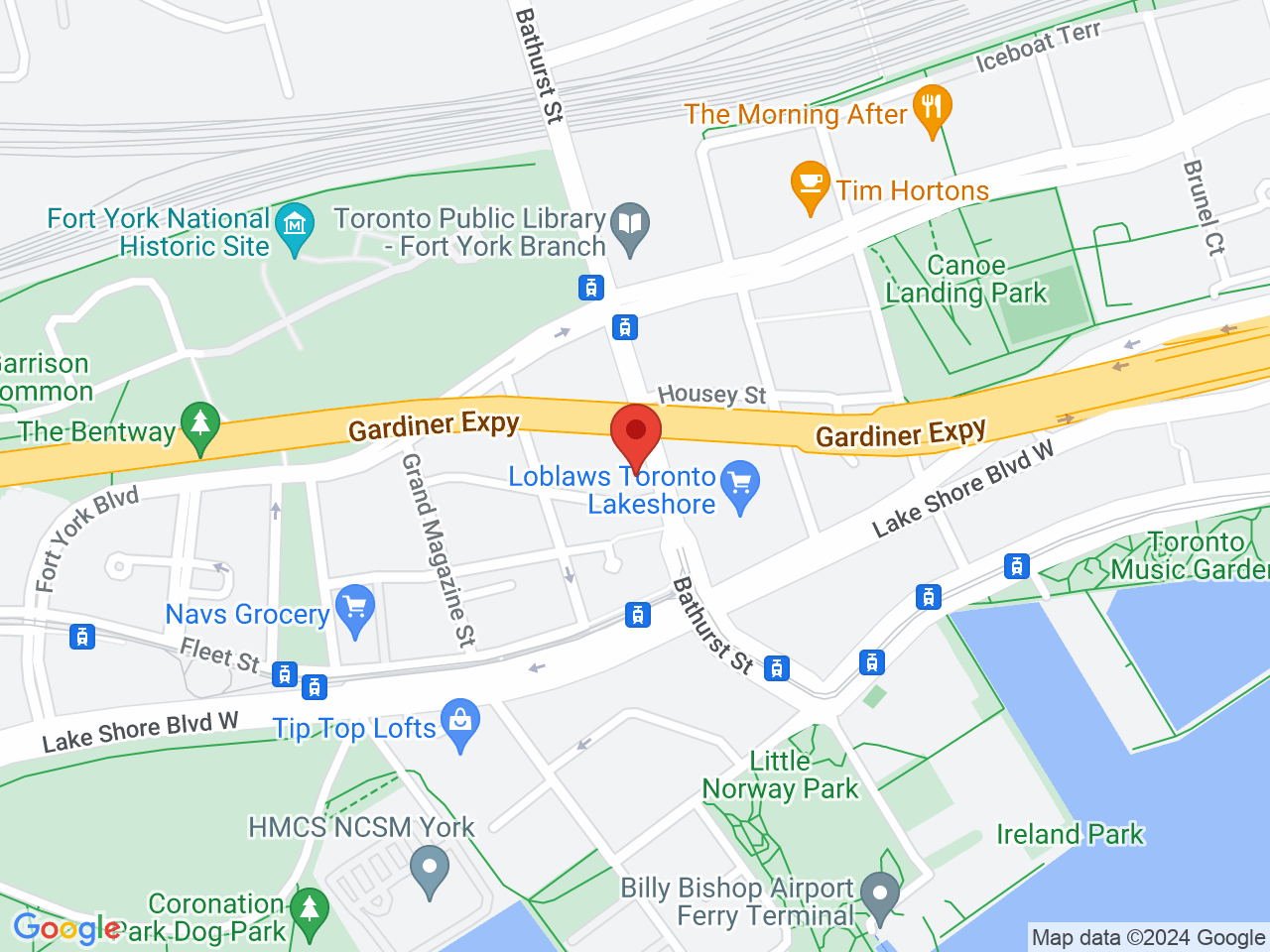 Street map for Seoul Cannabis, 22 Bathurst St, Toronto ON