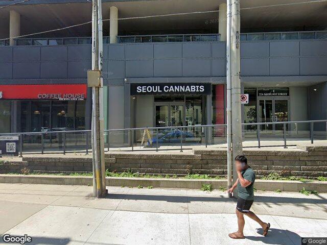 Street view for Seoul Cannabis, 22 Bathurst St, Toronto ON