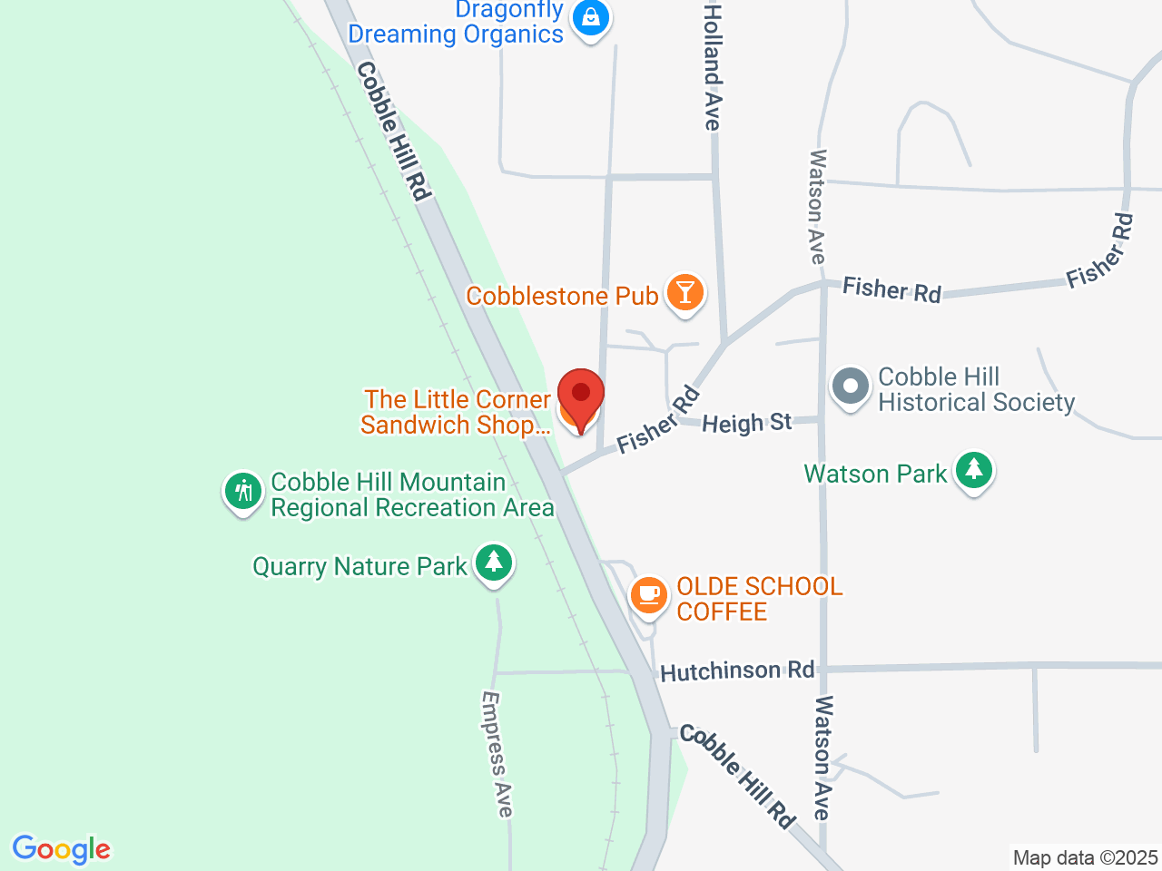 Street map for Warmland Cannabis Centre, 3541 Cobble Hill Rd, Cobble Hill BC