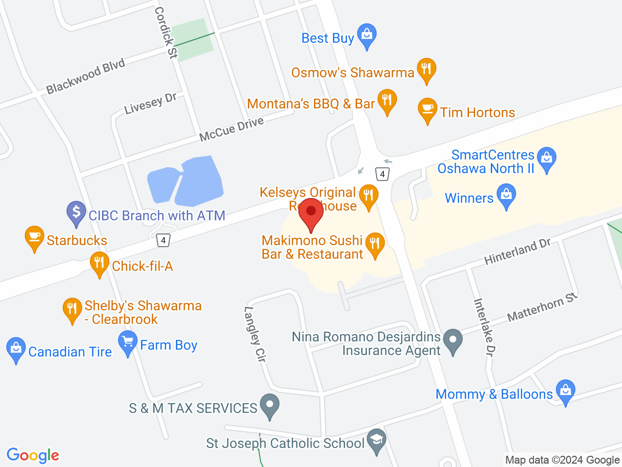 Street map for SPDR Cannabis, 767 Taunton Rd E, Oshawa ON