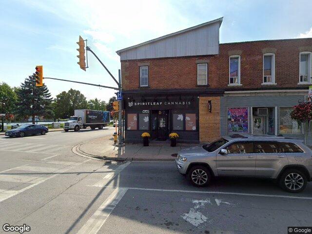 Street view for Spiritleaf, 15 Bridge St W, Campbellford ON