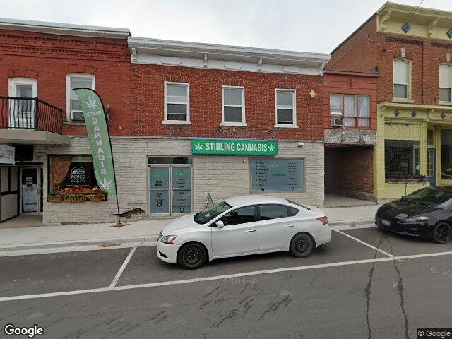 Street view for Stirling Cannabis, 28 Mill St, Stirling ON