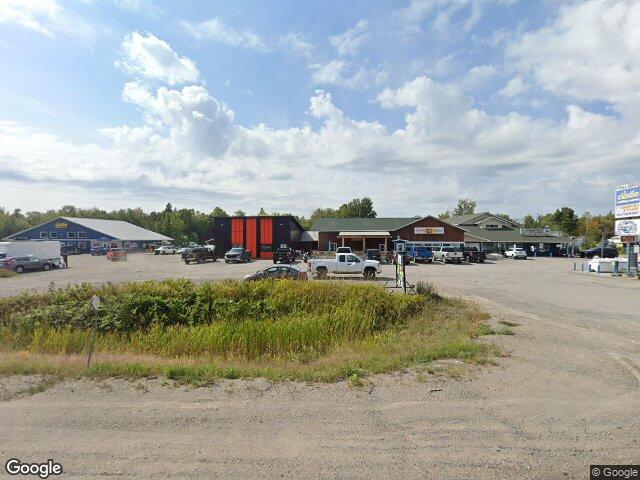 Street view for Sessions Cannabis, 2771 Highway 17 N, Goulais River ON