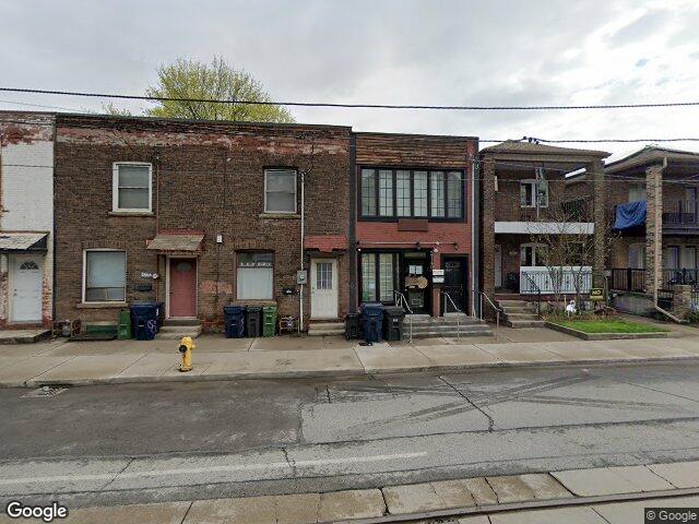 Street view for The Curious Cannabis Co, 2140 Dundas St W, Toronto ON