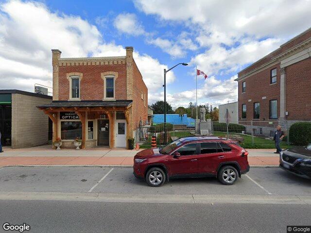 Street view for The Hippies Next Door, 583 Berford St, Wiarton ON