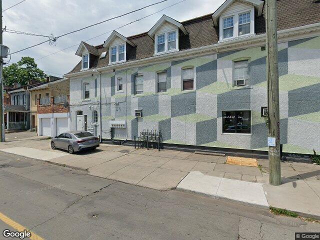 Street view for Cost Cannabis, 32 Barton St E, Hamilton ON