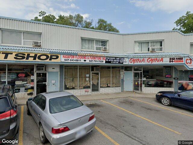 Street view for Spot420 The Cannabis Store, 2147 Weston Rd, Toronto ON