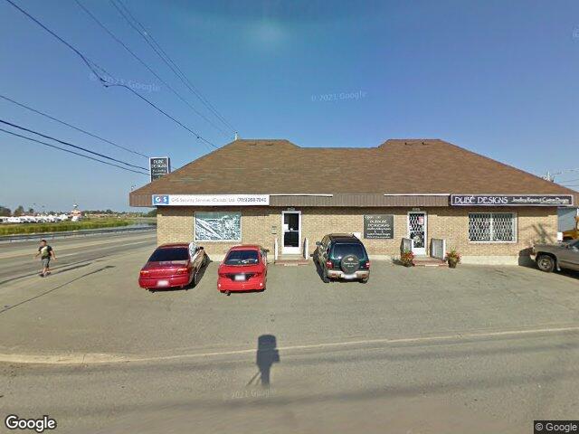 Street view for True North Cannabis Co., 211 Craig St, Timmins ON