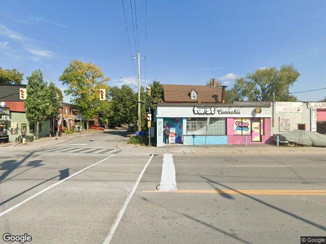 Street view for Twist Cannabis, 565 Bronson Ave, Ottawa ON