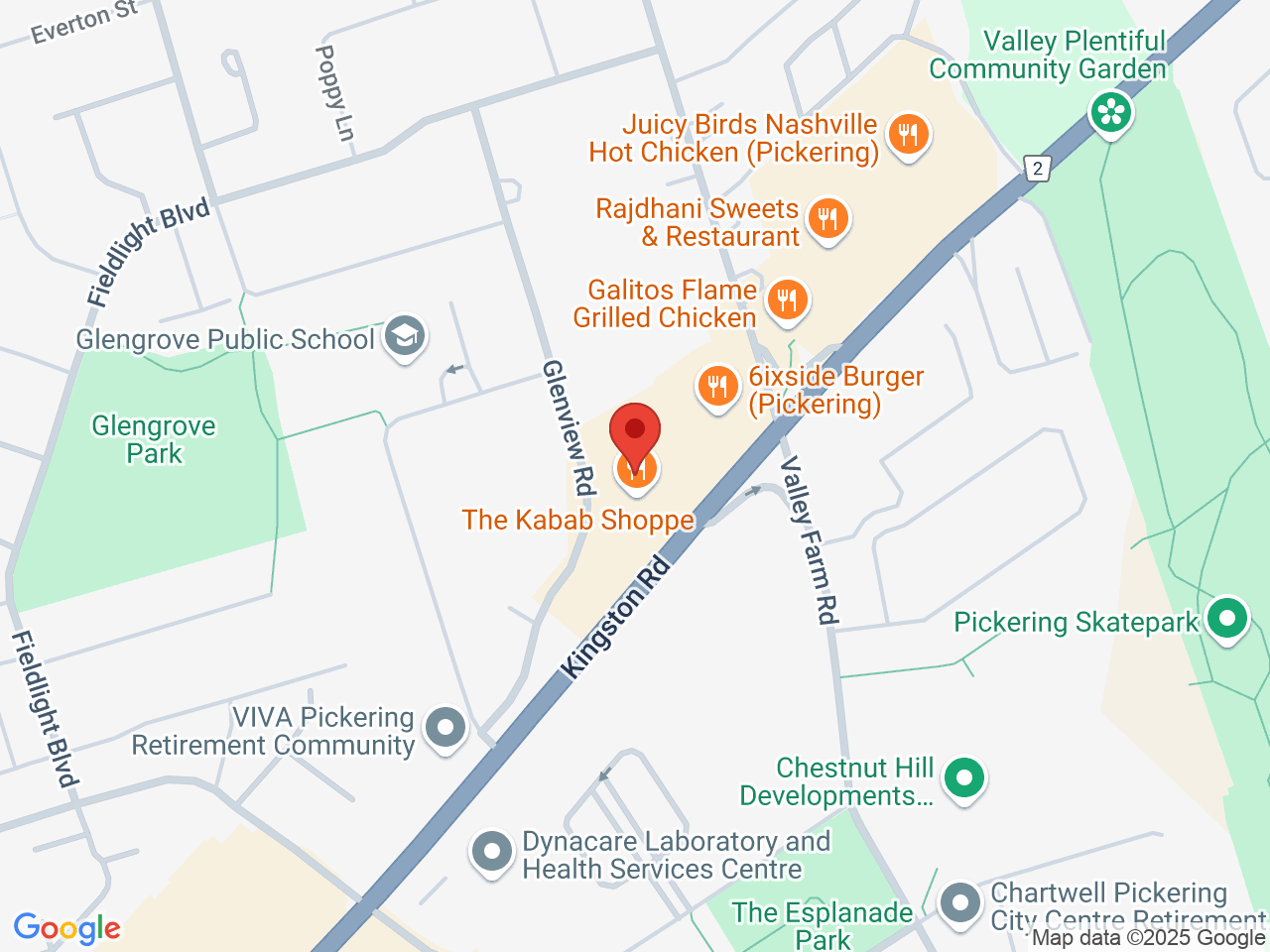 Street map for Value Buds, 1450 Kingston Rd, Pickering ON