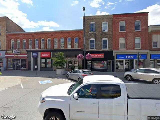 Street view for VIP Cannabis Co., 46 Ontario Rd, Mitchell ON